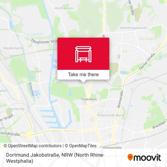 Карта Dortmund Jakobstraße