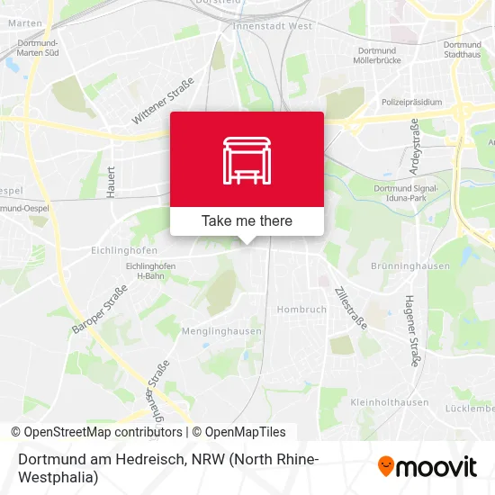 Dortmund am Hedreisch map