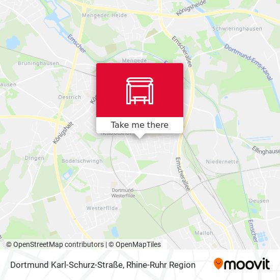 Dortmund Karl-Schurz-Straße map