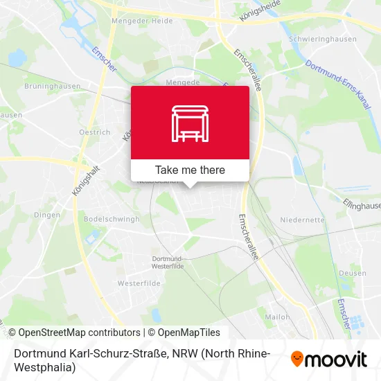 Карта Dortmund Karl-Schurz-Straße