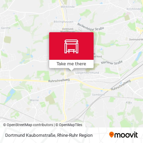 Dortmund Kaubomstraße map