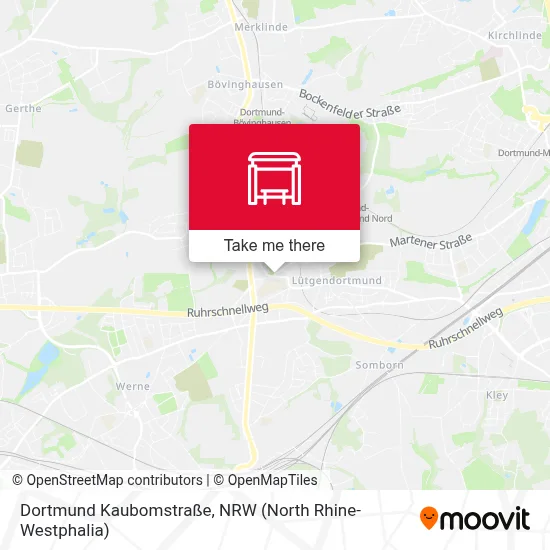 Dortmund Kaubomstraße map