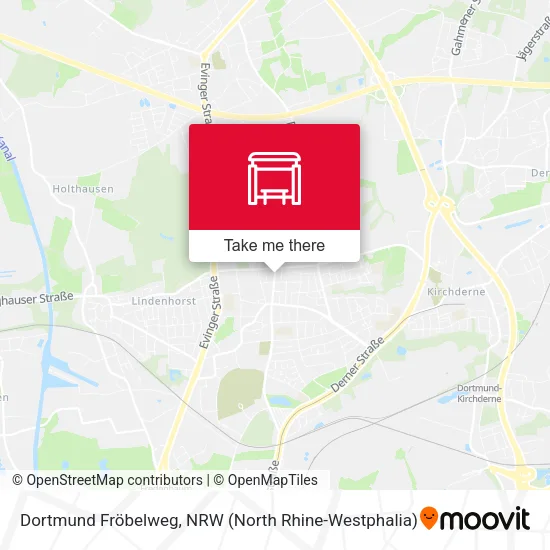 Карта Dortmund Fröbelweg