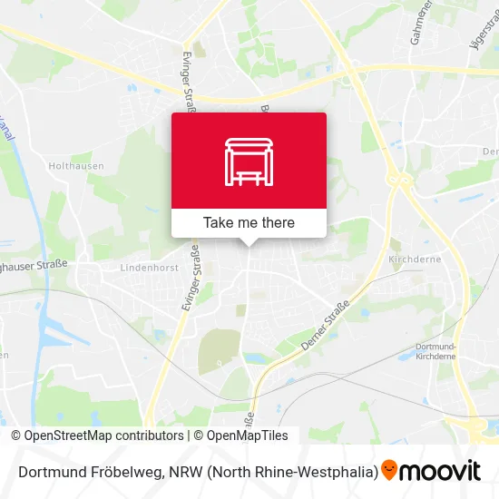 Dortmund Fröbelweg map