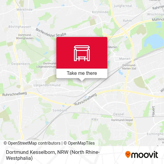 Dortmund Kesselborn map