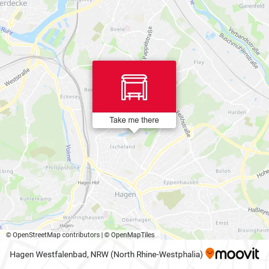 Карта Hagen Westfalenbad