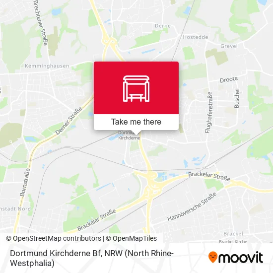 Карта Dortmund Kirchderne Bf