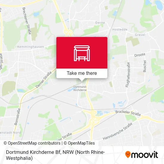 Карта Dortmund Kirchderne Bf
