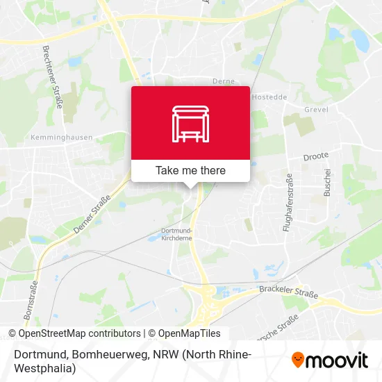 Dortmund, Bomheuerweg map