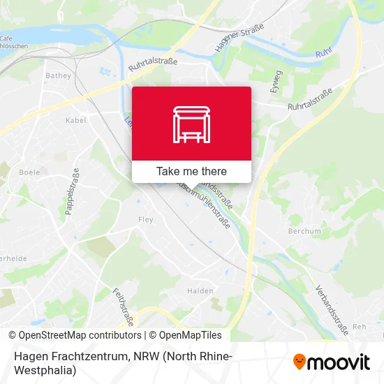 Hagen Frachtzentrum map