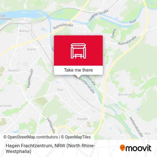 Hagen Frachtzentrum map