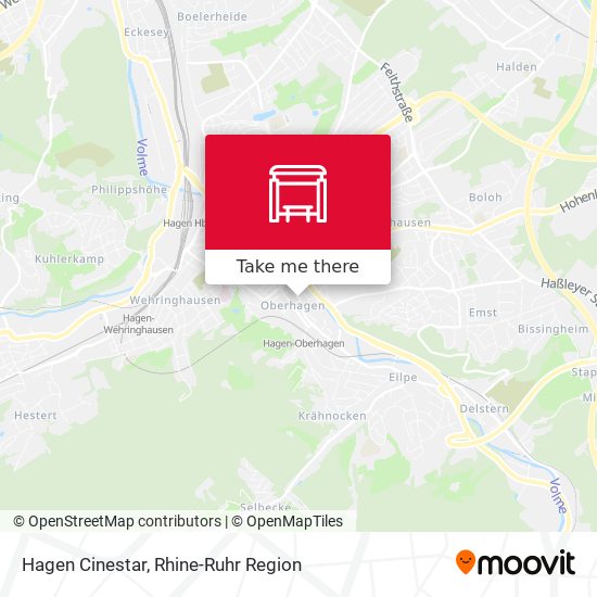 Hagen Cinestar map