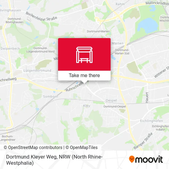 Dortmund Kleyer Weg map