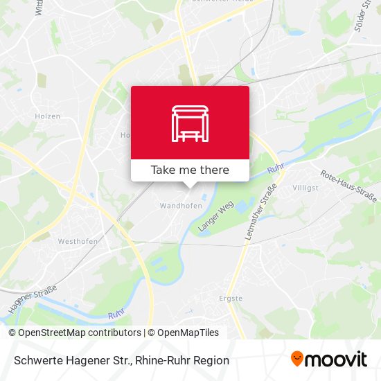 Schwerte Hagener Str. map