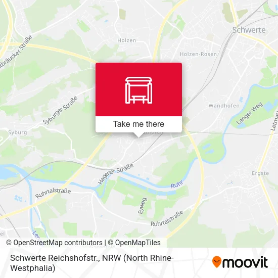 Карта Schwerte Reichshofstr.