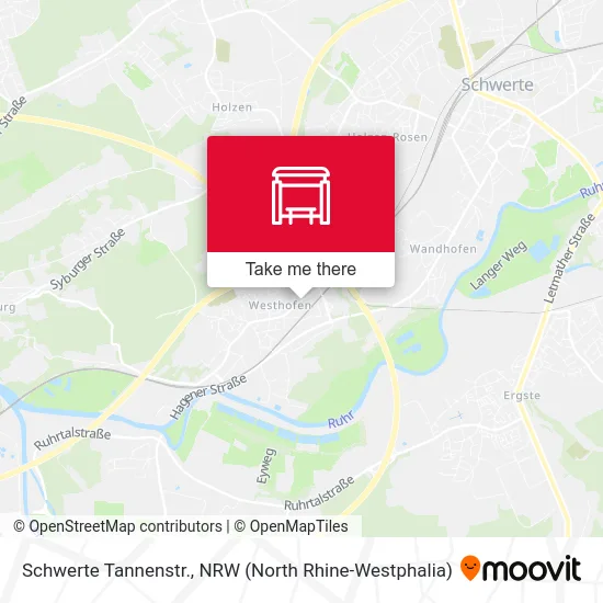 Карта Schwerte Tannenstr.