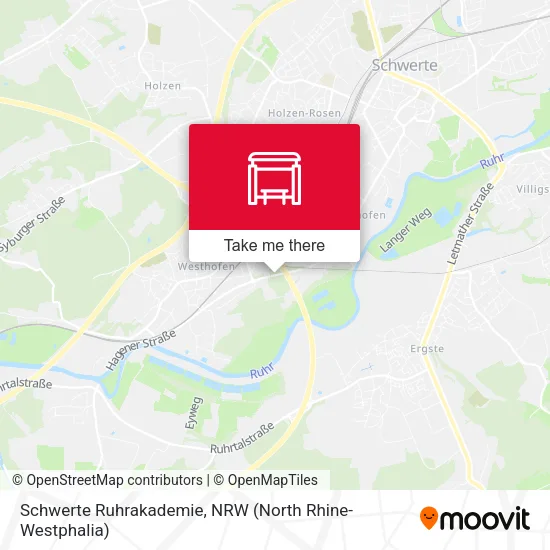 Карта Schwerte Ruhrakademie