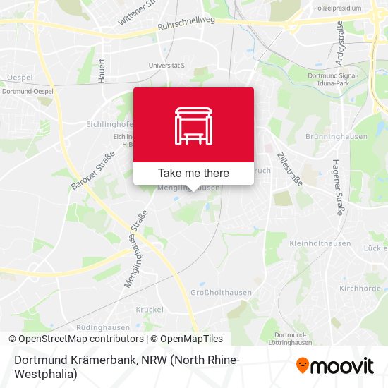 Dortmund Krämerbank map