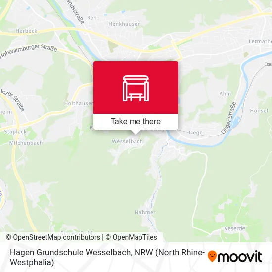 Hagen Grundschule Wesselbach map