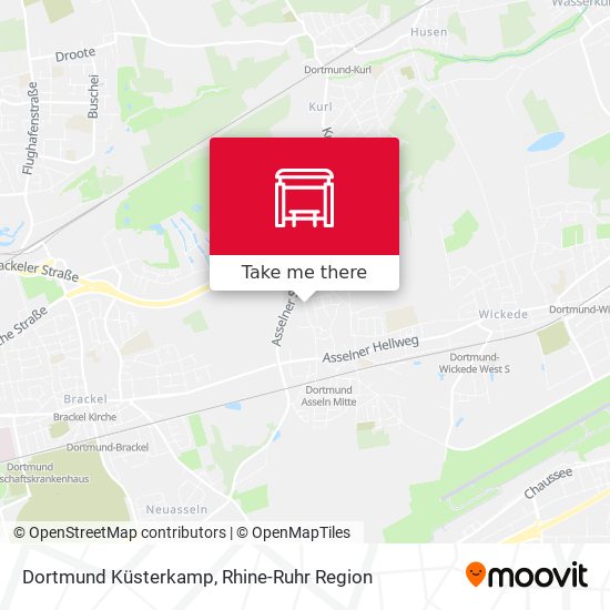 Dortmund Küsterkamp map