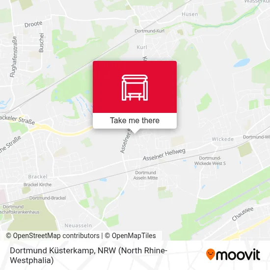 Dortmund Küsterkamp map