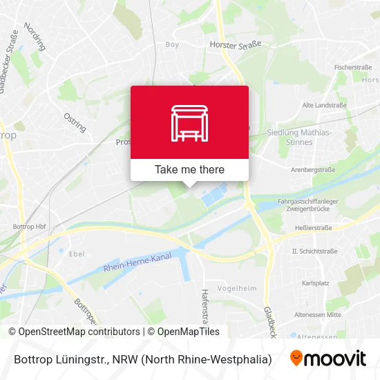 Карта Bottrop Lüningstr.