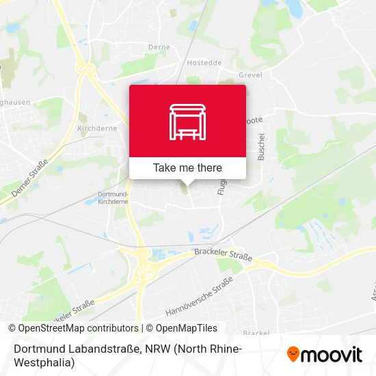 Карта Dortmund Labandstraße