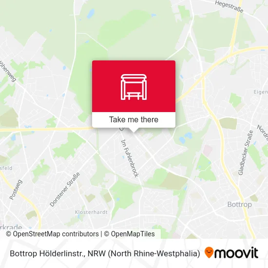 Bottrop Hölderlinstr. map