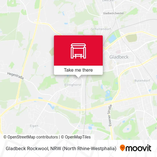 Gladbeck Rockwool map