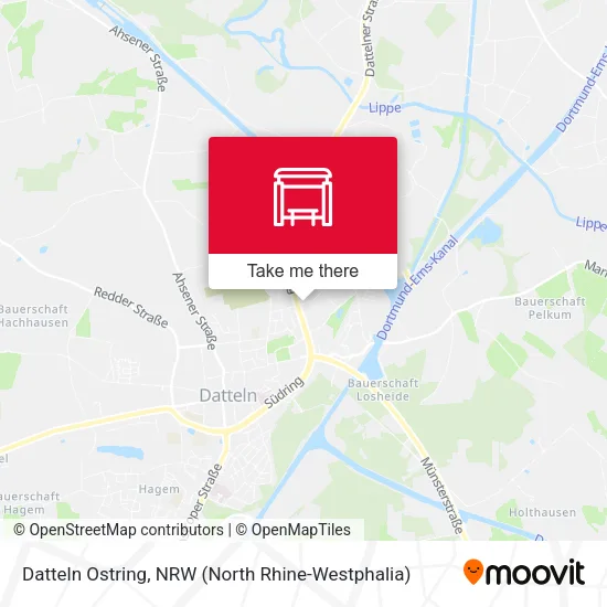 Datteln Ostring map
