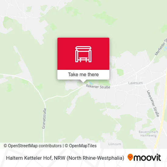 Haltern Ketteler Hof map