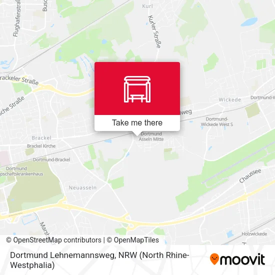 Карта Dortmund Lehnemannsweg