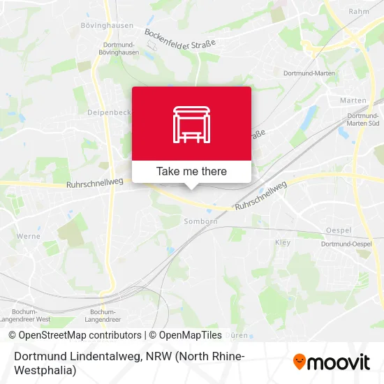 Карта Dortmund Lindentalweg