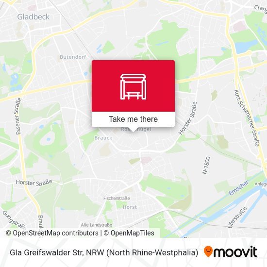 Карта Gla Greifswalder Str