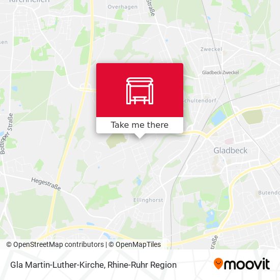 Gla Martin-Luther-Kirche map