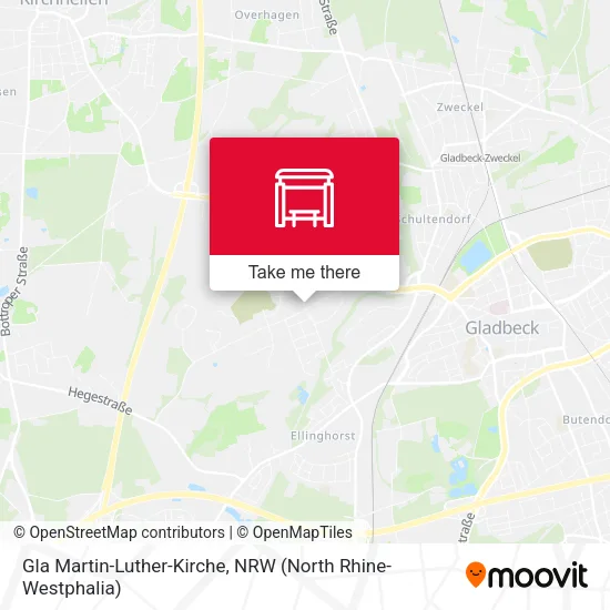 Карта Gla Martin-Luther-Kirche