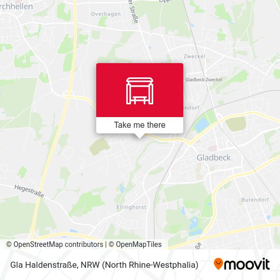 Gla Haldenstraße map