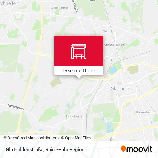 Gla Haldenstraße map