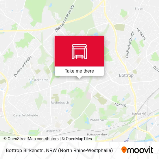 Карта Bottrop Birkenstr.