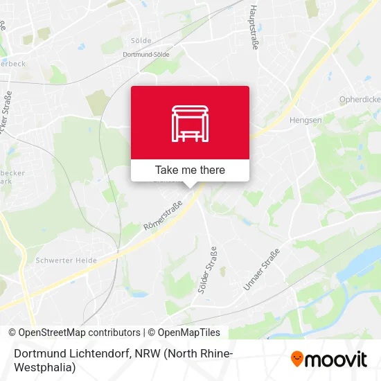 Карта Dortmund Lichtendorf