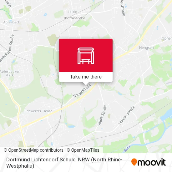 Dortmund Lichtendorf Schule map
