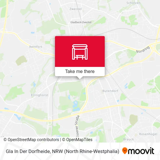 Gla In Der Dorfheide map