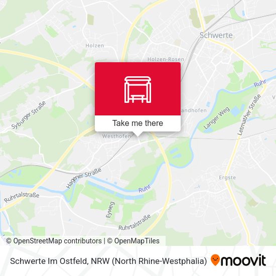 Карта Schwerte Im Ostfeld
