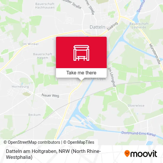 Карта Datteln am Holtgraben