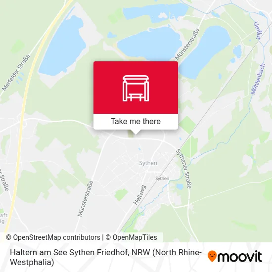 Haltern am See Sythen Friedhof map