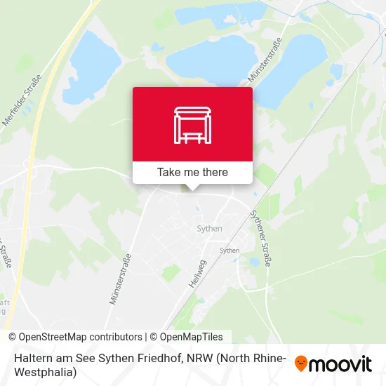 Haltern am See Sythen Friedhof map