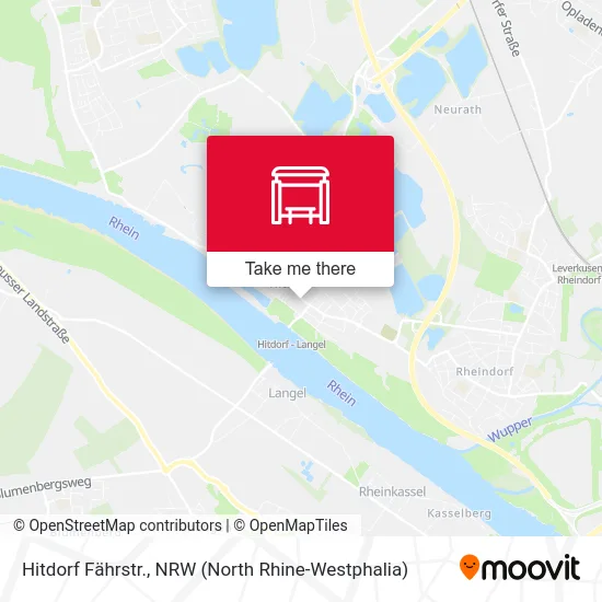 Hitdorf Fährstr. map