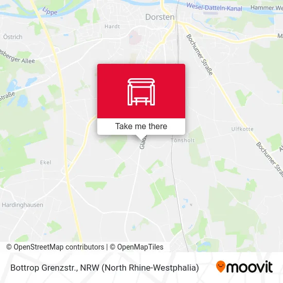 Bottrop Grenzstr. map