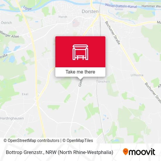 Bottrop Grenzstr. map