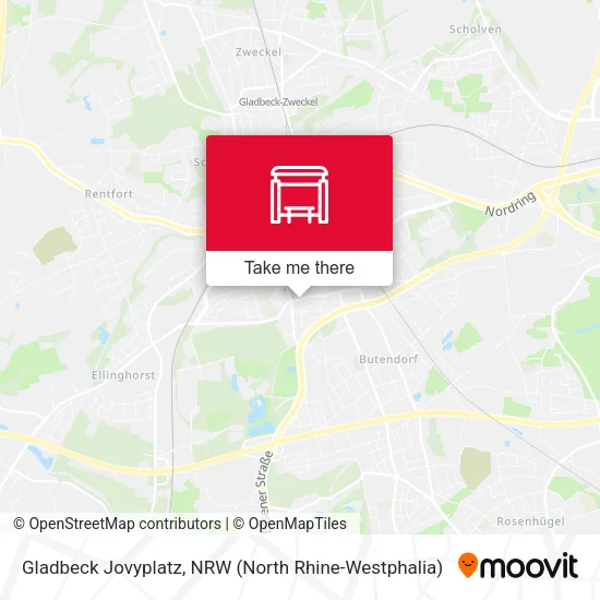 Карта Gladbeck Jovyplatz